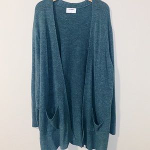 OLD NAVY | TEAL CHUNKY CARDIGAN | SZ XL